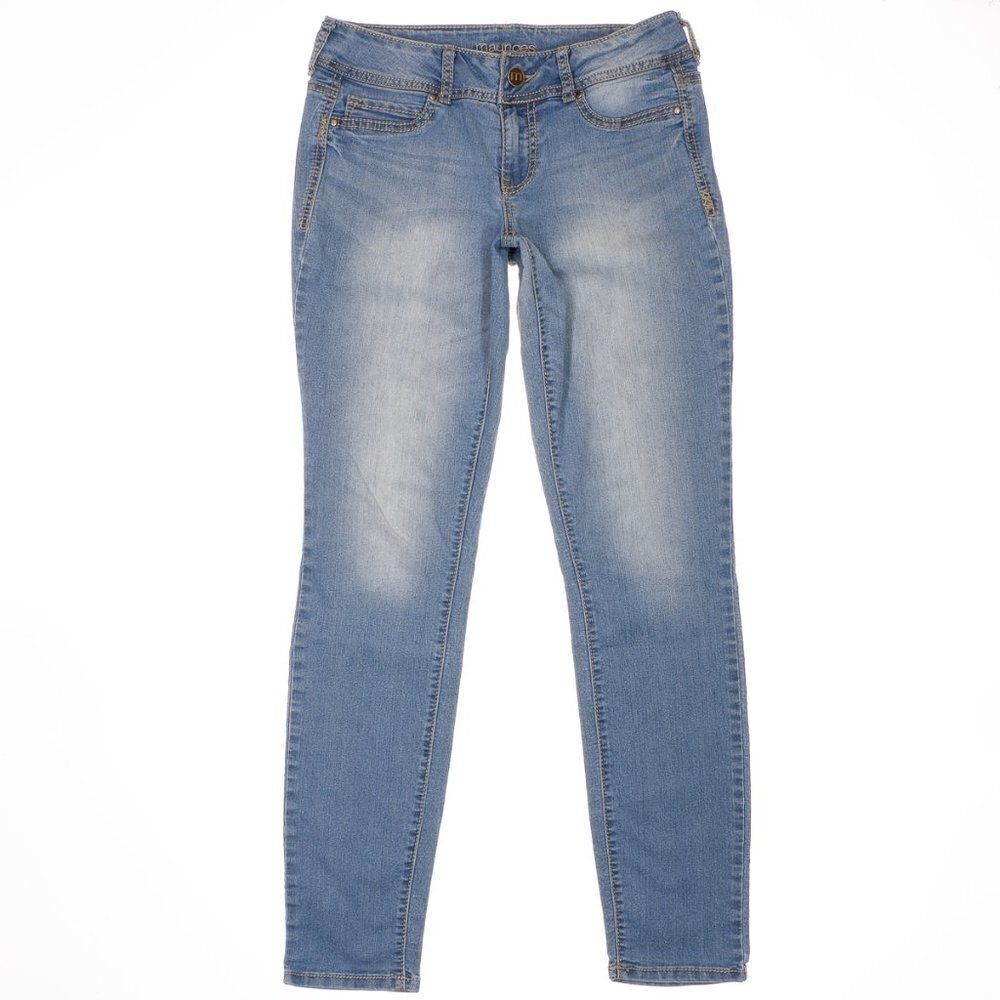 Maurices Jegging Size S-R Womens Lighter Weight Blue Stretch Measure 28 x 29.5